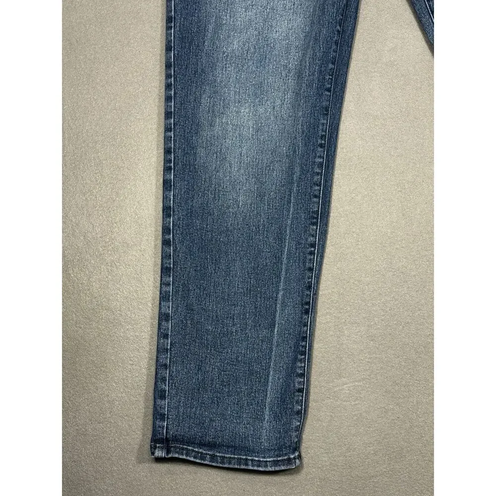 True Religion Bobby Relaxed Baggy Jeans Mens 30 Blue Medium Wash Stretch